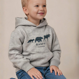 Toddler Grey 3 Animals with Banff Hoodie