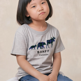 Toddlers Grey 3 Animals with Banff T-Shirt