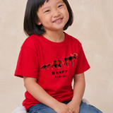 Toddlers Red 3 Animals with Banff T-Shirt