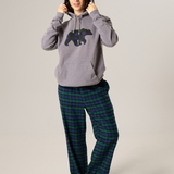 Adults Grey Unisex Hoodie