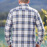 312 Men's White Sky Flannel Shirt