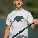 Comfort Grey Black Watch Bear T-Shirt