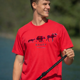 Comfort Red 3 Animals with Banff T-Shirt