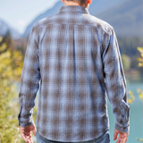 312 Men's Sky Grey Flannel Shirt