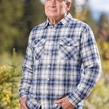 312 Men's White Sky Flannel Shirt