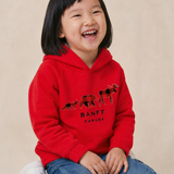 Toddlers Red 3 Animals with Banff Hoodie