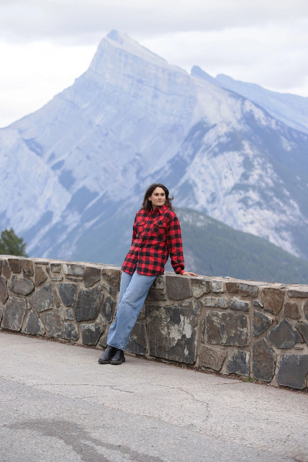 Canadian classic red jacket