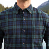 812 Black Watch Men's Flannel Shirt