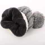 Kids Work Toque with Double Pompom