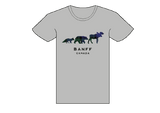 Grey Banff 3 Animal T-Shirt