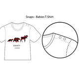 Kids Red Banff 3 Animal T-Shirt