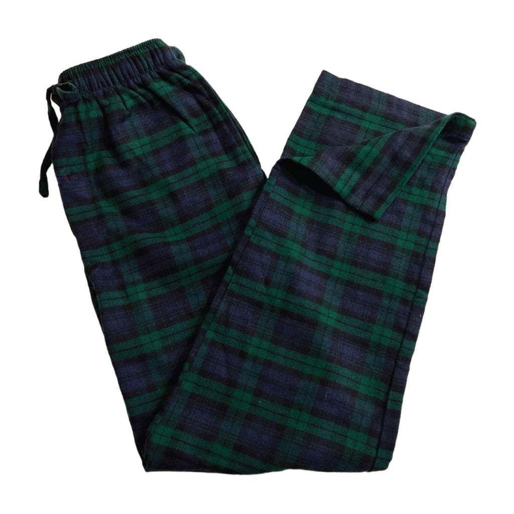 501A / Flannel Lounge Pants in Black Watch