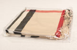 Blanket Throw in Light Beige
