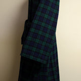 Kimono Flannel Robe in Blackwatch