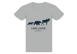 Grey Lake Louise 3 Animal T-Shirt