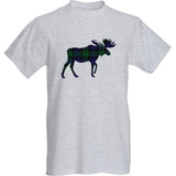 Classic Grey Blackwatch Moose T-Shirt