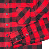 Kids Red and Black Buffalo Check Shirt