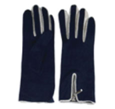 Zipper Glove Navy