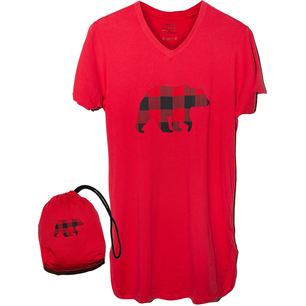 Red Bear Nightshirt in a Bag