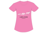 Pink Lake Louise 3 Animal T-Shirt
