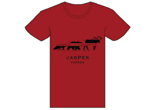 Red Jasper 3 Animal T-Shirt