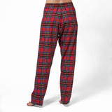 Rocky Mountain Flannel Easy Fit 2 Pc. Flannel Pyjamas in Royal Stewart Tartan Back Pant View