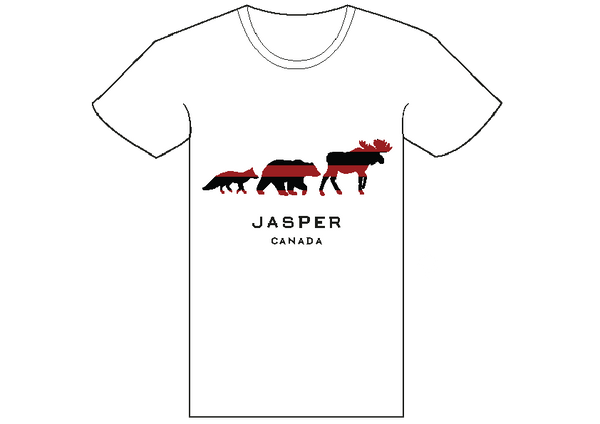 White Jasper 3 Animal T-Shirt