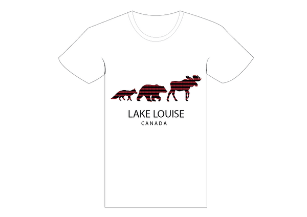 White Lake Louise 3 Animal T-Shirt