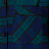 115 / Easy Fit Flannel Nightshirt / Black Watch Tartan