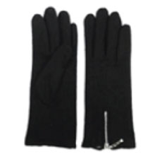 Zipper Glove Black