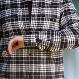 600 Woman's Button Shirt Erskine tartan