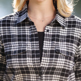 600 Woman's Button Shirt Erskine tartan